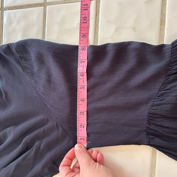 Lane Bryant Black Boho Bell Sleeve Whimsigoth Blouse – Size 20 - Picture 13 of 15